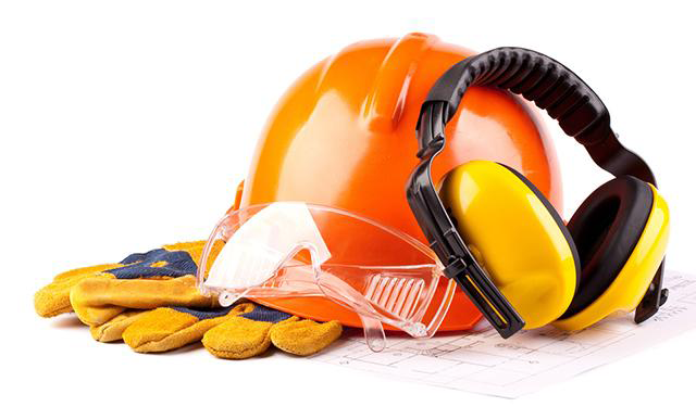 Echipament individual de protecție pentru lucrări de nituire