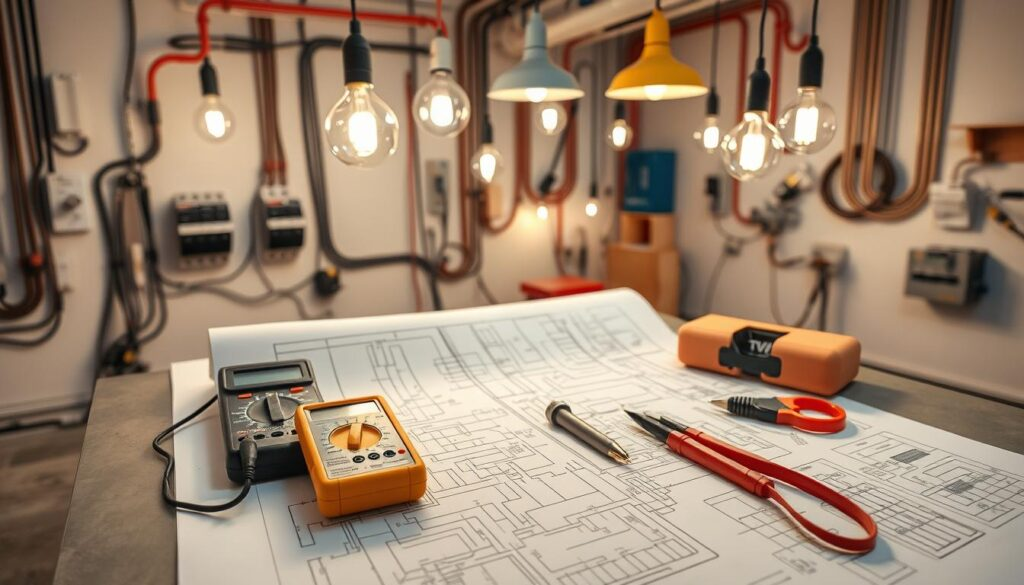Schema unei rețele electrice radiale