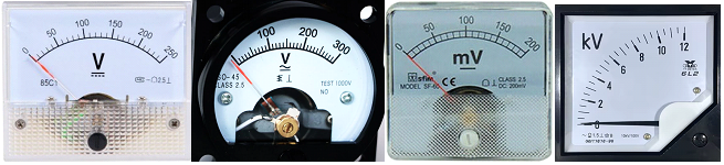 Tipuri de voltmetre